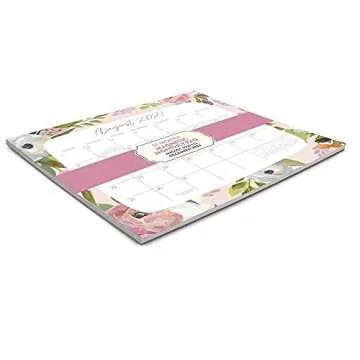 Orange Circle Studio Corporation, Bella Flora 2022 Magnetic Monthly Desk Pad