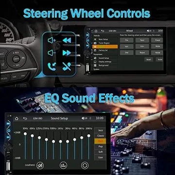 Leadfan 7-inch Car Stereo with Wireless Carplay & Camera