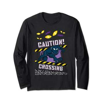 Marvel Studios Black Panther Crossing Halloween Long Sleeve T-Shirt