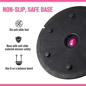 RitFit Balance Ball Trainer for Yoga and Fitness