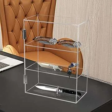 Choowin Lockable Acrylic Display Case for Collectibles