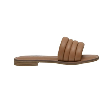 CUSHIONAIRE Women's Helen Slide Sandal for All-Day Comfort