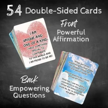 Positive Affirmation Cards for Kids and Teens - Inspire Confidence