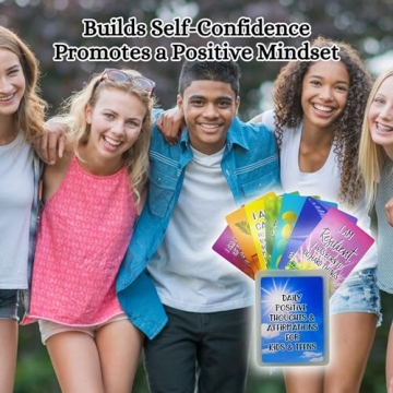 Positive Affirmation Cards for Kids and Teens - Inspire Confidence