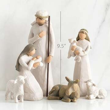 Willow Tree Nativity Set Handcrafted Holiday Decor