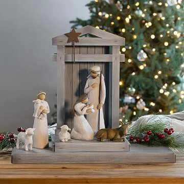 Willow Tree Nativity Set Handcrafted Holiday Decor