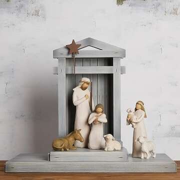 Willow Tree Nativity Set Handcrafted Holiday Decor