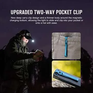 OLIGHT Arkfeld UV EDC Flashlight for Outdoors & Emergencies