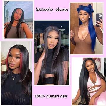 Premium Unprocessed Human Hair Straight Bundles - 20 Inch