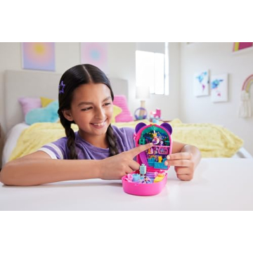 Polly Pocket Bubble Tea Panda Compact Playset for Kids