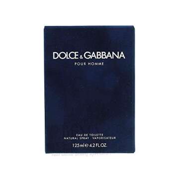 By Dolce & Gabbana For Men. Eau De Toilette Spray 4.2 Ounce