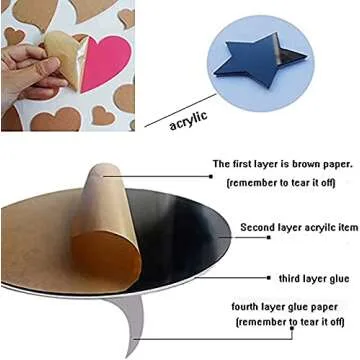 Stunning Acrylic Mirror Wall Stickers for Home Décor