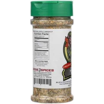 CODE 3 SPICES Grunt Rub - All-Purpose BBQ Seasoning