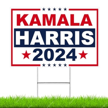 Oligei Kamala Harris 2024 Yard Signs - Double Sided Heavy Duty