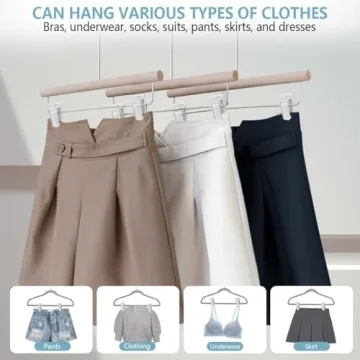 KISEER Baby Hanger Clips - 40 Pcs Slim-line Finger Clips