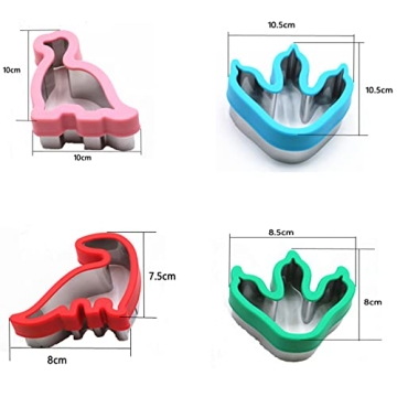 Dinosaur Dragon Cookie Cutters for Fun Kids Meals