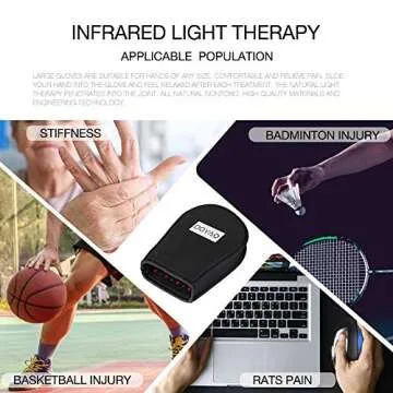 Red Light Therapy Mitten for Hand Pain Relief Device