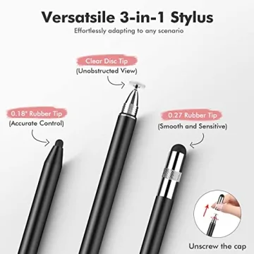 MEKO 3 in 1 Stylus Pens - Precision & Versatile Touchscreen Tool