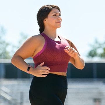 Fitbit Inspire 2 Health & Fitness Tracker with a Free 1-Year Premium Trial, 24/7 Heart Rate, Black/R...