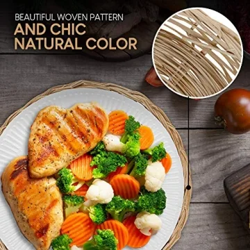 Stylish Bamboo Paper Plate Holders - Durable & Reusable