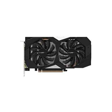 Gigabyte Gv-N1660OC-6GD GeForce GTX 1660 OC 6G Graphics Card, 2X Windforce Fans, 6GB 192-Bit GDDR5, Video Card