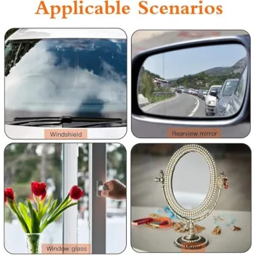 AUGANIMI Windshield Repair Kit,Upgraded Windshield Crack Repair Kit,4 Pack Windshield Chip Repair Kit,Windshield Repair Kit for Chips and Cracks,Glass Repair Kit Fluid Quick Fix for Star-Shaped Crack