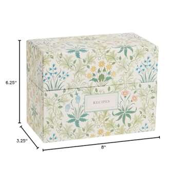 Galison William Morris Recipe Box (32638)