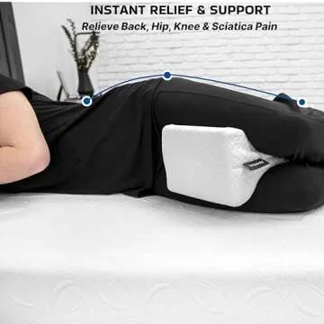 BioPEDIC Knee Pillow - Sciatica Relief & Comfort