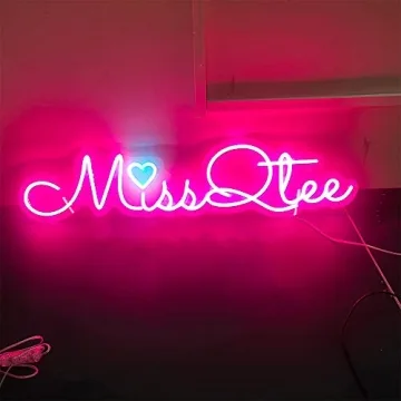 Personalized LED Neon Sign for Home Decor