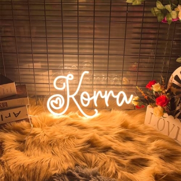 Personalized LED Neon Sign for Home Decor