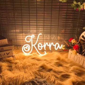Personalized LED Neon Sign for Home Decor