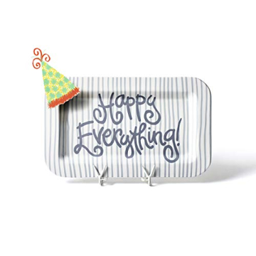 Modern Ceramic Happy Everything Platter for Stylish Serveware