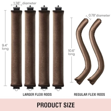 BLINKEEN Heatless Hair Curler for Effortless Curls