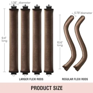 BLINKEEN Heatless Hair Curler for Effortless Curls