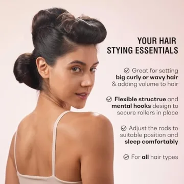 BLINKEEN Heatless Hair Curler for Effortless Curls