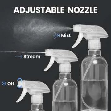 Durable DIYSELF Spray Bottles - 2 Pack for All Tasks