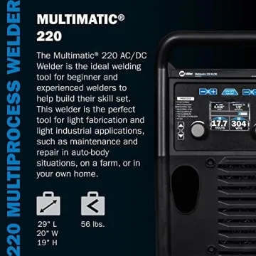 Miller 907757 Multimatic 220 Welder - Versatile & Portable