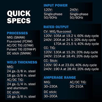 Miller 907757 Multimatic 220 Welder - Versatile & Portable