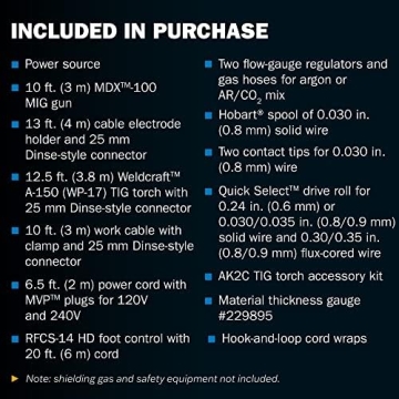 Miller 907757 Multimatic 220 Welder - Versatile & Portable