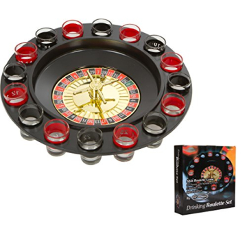 EZ DRINKER 16pc Shot Roulette Game Set for Fun Parties