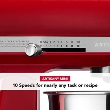 KitchenAid Artisan Mini Stand Mixer - Compact & Stylish