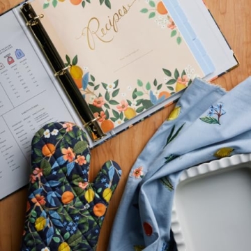 Vibrant RIFLE PAPER CO. Tea Towels Set of 2 for Kitchen