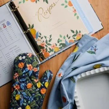 Vibrant RIFLE PAPER CO. Tea Towels Set of 2 for Kitchen