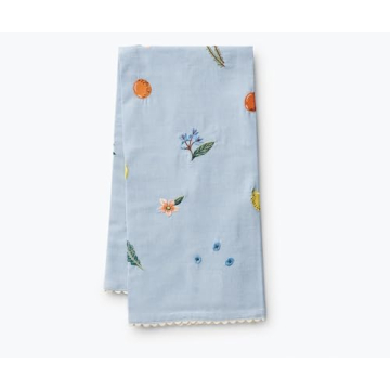 Vibrant RIFLE PAPER CO. Tea Towels Set of 2 for Kitchen