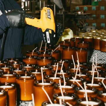 P.F. Candle Co. Golden Coast Candle for Serene Spaces