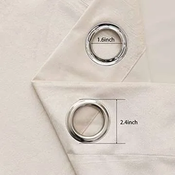 PY HOME & SPORTS Beige Velvet Curtains 63 Inches Luxury Long Blackout Bedroom Darkening Window Curtain Drapes Thermal Insulated for Bedroom & Living Room 2 Panels (52x63 Inch, Beige)