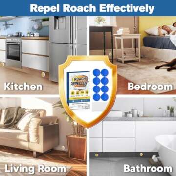 UDyoude Roach Repellent - Safe Indoor Cockroach Solution