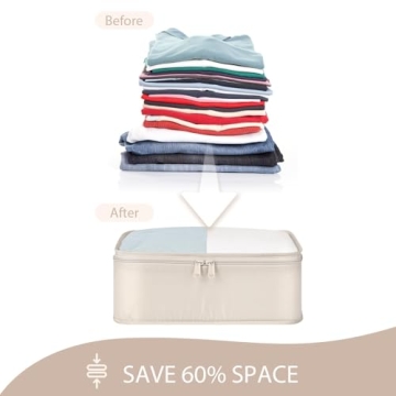 DIMJ 8-Piece Packing Cubes for Organized Travel
