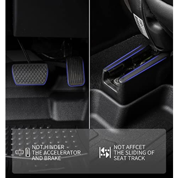 KELCSEECS Floor Mats for Chevrolet Suburban & GMC Yukon XL 7 Seats