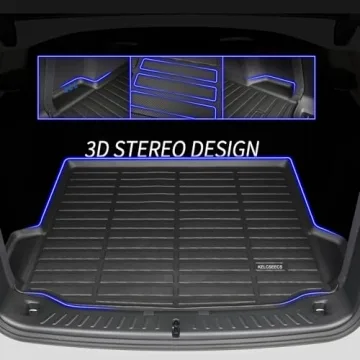 KELCSEECS Floor Mats for Chevrolet Suburban & GMC Yukon XL 7 Seats